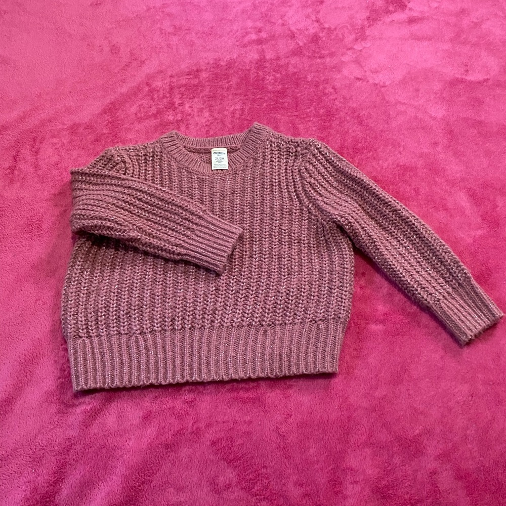 OshKosh B'gosh Kids Pink Sweater